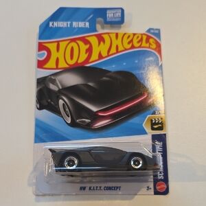 Hot Wheels - Knight Rider K.I.T.T. Concept Car - Black - Screen Time